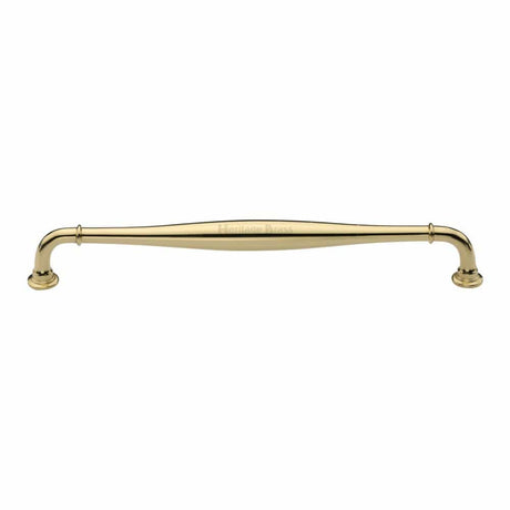 Heritage Brass Cabinet Hardware Polished Brass / Cabinet Pull Handles / 203mm c/c Heritage Brass - Cabinet Pull Henley Traditional Design 203mm CTC Polished Brass Fin