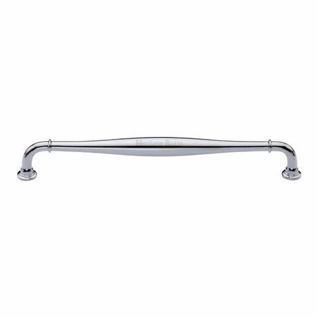 Heritage Brass Cabinet Hardware Polished Chrome / Cabinet Pull Handles / 203mm c/c Heritage Brass - Cabinet Pull Henley Traditional Design 203mm CTC Polished Chrome Fi