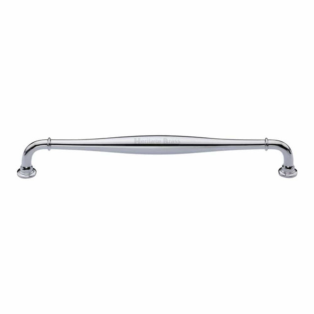 Heritage Brass Cabinet Hardware Polished Chrome / Cabinet Pull Handles / 203mm c/c Heritage Brass - Cabinet Pull Henley Traditional Design 203mm CTC Polished Chrome Fi