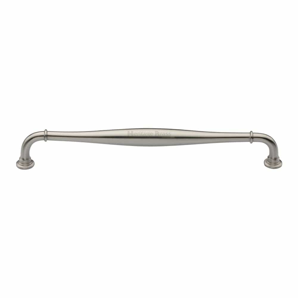 Heritage Brass Cabinet Hardware Satin Nickel / Cabinet Pull Handles / 203mm c/c Heritage Brass - Cabinet Pull Henley Traditional Design 203mm CTC Satin Nickel Fi