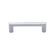 Heritage Brass Cabinet Hardware Polished Chrome / Cabinet Pull Handles / 102mm c/c Heritage Brass - Cabinet Pull Hex Profile Design 102mm CTC Polished Chrome Finish