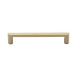 Heritage Brass Cabinet Hardware Satin Brass / Cabinet Pull Handles / 152mm c/c Heritage Brass - Cabinet Pull Hex Profile Design 152mm CTC Satin Brass Finish