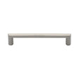 Heritage Brass Cabinet Hardware Satin Nickel / Cabinet Pull Handles / 152mm c/c Heritage Brass - Cabinet Pull Hex Profile Design 152mm CTC Satin Nickel Finish