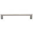 Heritage Brass Cabinet Hardware Satin Nickel / Cabinet Pull Handles / 254mm c/c Heritage Brass - Cabinet Pull Hex Profile Design 254mm CTC Satin Nickel Finish