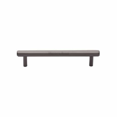 Heritage Brass Cabinet Hardware Matt Bronze / Cabinet Pull Handles / 128mm c/c Heritage Brass - Cabinet Pull Hexagon Design 128mm CTC Matt Bronze Finish