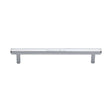 Heritage Brass Cabinet Hardware Polished Chrome / Cabinet Pull Handles / 160mm c/c Heritage Brass - Cabinet Pull Hexagon Design 160mm CTC Polished Chrome Finish