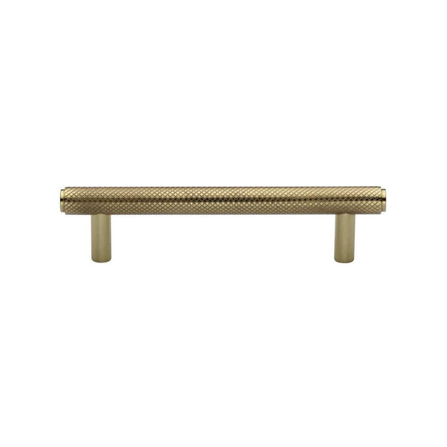 Heritage Brass Cabinet Hardware Polished Brass / Cabinet Pull Handles / 96mm c/c Heritage Brass - Cabinet Pull Knurled Design 96mm CTC Polished Brass Finish
