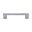 Heritage Brass Cabinet Hardware Polished Chrome / Cabinet Pull Handles / 128mm c/c Heritage Brass - Cabinet Pull Metro Design 128mm CTC Polished Chrome Finish