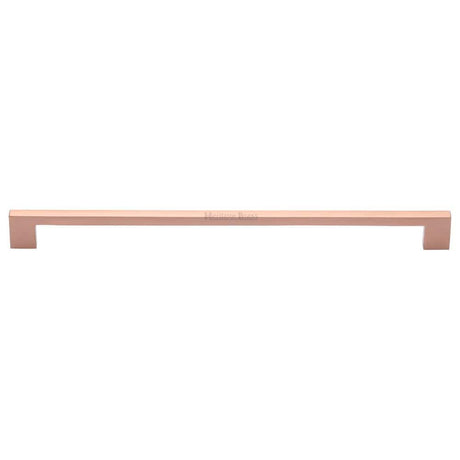 Heritage Brass Cabinet Hardware Satin Rose Gold / Cabinet Pull Handles / 320mm c/c Heritage Brass - Cabinet Pull Metro Design 320mm CTC Satin Rose Gold Finish