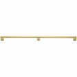 Heritage Brass Cabinet Hardware Matt Black / Cabinet Pull Handles / 480mm c/c Heritage Brass - Cabinet Pull Metro Design 480mm CTC Matt Black Finish