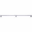 Heritage Brass Cabinet Hardware Satin Chrome / Cabinet Pull Handles / 480mm c/c Heritage Brass - Cabinet Pull Metro Design 480mm CTC Satin Chrome Finish