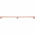 Heritage Brass Cabinet Hardware Satin Rose Gold / Cabinet Pull Handles / 480mm c/c Heritage Brass - Cabinet Pull Metro Design 480mm CTC Satin Rose Gold Finish