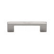 Heritage Brass Cabinet Hardware Polished Nickel / Cabinet Pull Handles / 96mm c/c Heritage Brass - Cabinet Pull Metro Design 96mm CTC Polished Nickel Finish