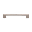 Heritage Brass Cabinet Hardware Satin Nickel / Cabinet Pull Handles / 160mm c/c Heritage Brass - Cabinet Pull Metro Hammered Design 160mm CTC Satin Nickel Finish