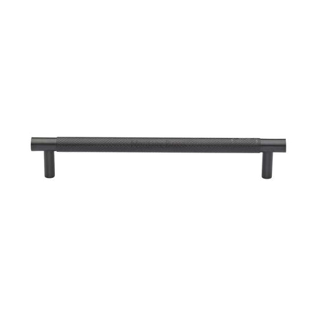 Heritage Brass Cabinet Hardware Matt Bronze / Cabinet Pull Handles / 160mm c/c Heritage Brass - Cabinet Pull Partial Knurled Design 160mm CTC Matt Bronze Finis