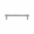 Heritage Brass Cabinet Hardware Polished Nickel / Cabinet Pull Handles / 128mm c/c Heritage Brass - Cabinet Pull Phoenix Design 128mm CTC Polished Nickel Finish
