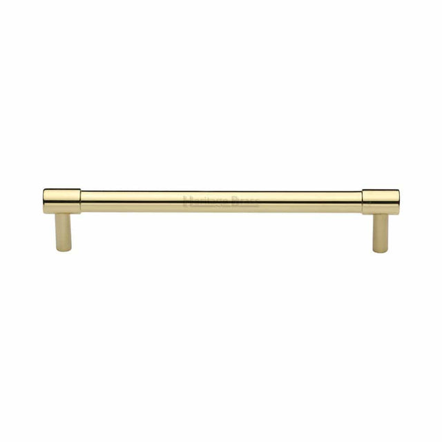 Heritage Brass Cabinet Hardware Polished Brass / Cabinet Pull Handles / 160mm c/c Heritage Brass - Cabinet Pull Phoenix Design 160mm CTC Polished Brass Finish
