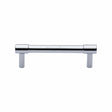 Heritage Brass Cabinet Hardware Polished Chrome / Cabinet Pull Handles / 96mm c/c Heritage Brass - Cabinet Pull Phoenix Design 96mm CTC Polished Chrome Finish