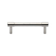 Heritage Brass Cabinet Hardware Polished Nickel / Cabinet Pull Handles / 96mm c/c Heritage Brass - Cabinet Pull Phoenix Design 96mm CTC Polished Nickel Finish