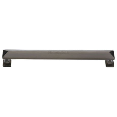 Heritage Brass Cabinet Hardware Matt Bronze / Cabinet Pull Handles / 203mm c/c Heritage Brass - Cabinet Pull Pyramid Design 203mm CTC Matt Bronze Finish