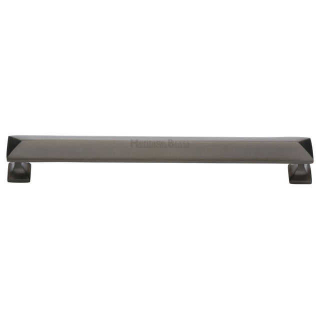 Heritage Brass Cabinet Hardware Matt Bronze / Cabinet Pull Handles / 203mm c/c Heritage Brass - Cabinet Pull Pyramid Design 203mm CTC Matt Bronze Finish