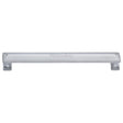 Heritage Brass Cabinet Hardware Satin Chrome / Cabinet Pull Handles / 203mm c/c Heritage Brass - Cabinet Pull Pyramid Design 203mm CTC Satin Chrome Finish