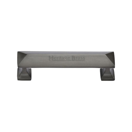 Heritage Brass Cabinet Hardware Matt Bronze / Cabinet Pull Handles / 96mm c/c Heritage Brass - Cabinet Pull Pyramid Design 96mm CTC Matt Bronze Finish