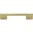 Heritage Brass Cabinet Hardware Polished Brass / Cabinet Pull Handles / 128mm c/c Heritage Brass - Cabinet Pull Slim Metro Design 128mm CTC Polished Brass Finish