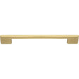 Heritage Brass Cabinet Hardware Satin Brass / Cabinet Pull Handles / 192mm c/c Heritage Brass - Cabinet Pull Slim Metro Design 192mm CTC Satin Brass Finish