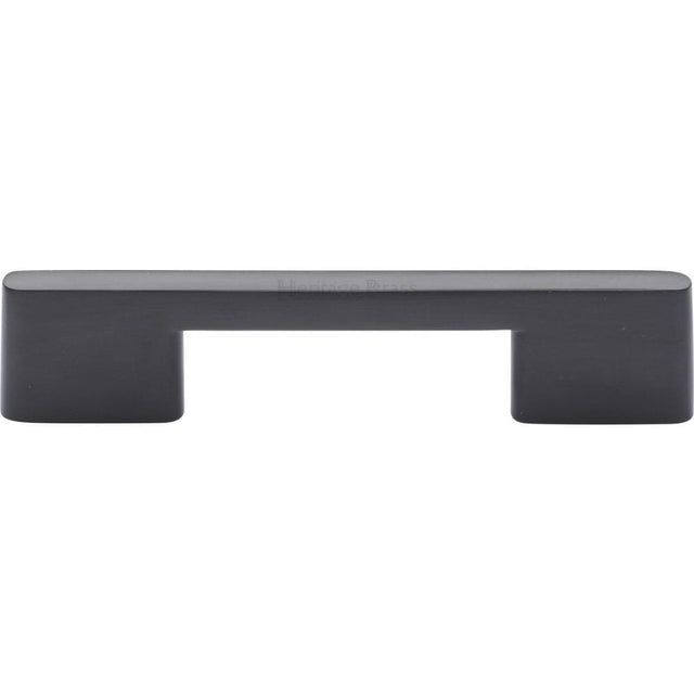 Heritage Brass Cabinet Hardware Matt Bronze / Cabinet Pull Handles / 96mm c/c Heritage Brass - Cabinet Pull Slim Metro Design 96mm CTC Matt Bronze Finish