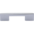 Heritage Brass Cabinet Hardware Polished Chrome / Cabinet Pull Handles / 96mm c/c Heritage Brass - Cabinet Pull Slim Metro Design 96mm CTC Polished Chrome Finish
