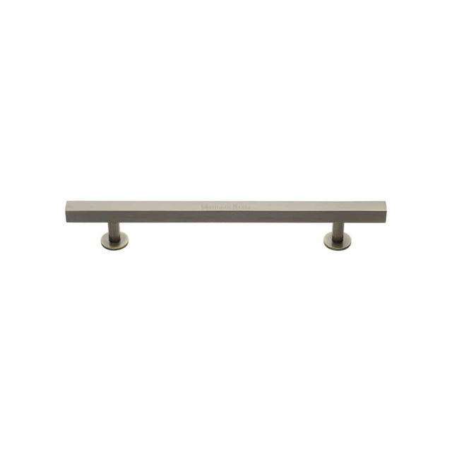 Heritage Brass Cabinet Hardware Antique Brass / Cabinet Pull Handles / 128mm c/c Heritage Brass - Cabinet Pull Square Design 128mm CTC Antique Brass Finish