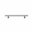 Heritage Brass Cabinet Hardware Satin Nickel / Cabinet Pull Handles / 128mm c/c Heritage Brass - Cabinet Pull Square Design 128mm CTC Satin Nickel Finish