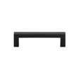 Heritage Brass Cabinet Hardware Matt Black / Cabinet Pull Handles / 96mm c/c Heritage Brass - Cabinet Pull Square Metro Design 96mm CTC Matt Black Finish