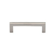 Heritage Brass Cabinet Hardware Polished Nickel / Cabinet Pull Handles / 96mm c/c Heritage Brass - Cabinet Pull Square Metro Design 96mm CTC Polished Nickel Finish