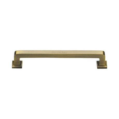 Heritage Brass Cabinet Hardware Antique Brass / Cabinet Pull Handles / 152mm c/c Heritage Brass - Cabinet Pull Square Vintage Design 152mm CTC Antique Finish