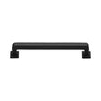 Heritage Brass Cabinet Hardware Matt Black / Cabinet Pull Handles / 152mm c/c Heritage Brass - Cabinet Pull Square Vintage Design 152mm CTC Matt Black Finish