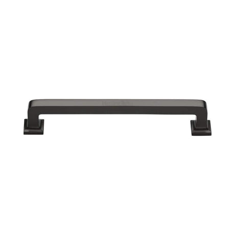 Heritage Brass Cabinet Hardware Matt Bronze / Cabinet Pull Handles / 152mm c/c Heritage Brass - Cabinet Pull Square Vintage Design 152mm CTC Matt Bronze Finish