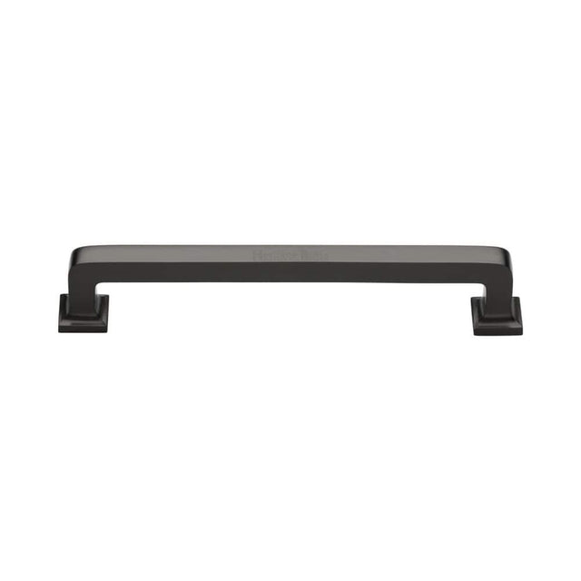Heritage Brass Cabinet Hardware Matt Bronze / Cabinet Pull Handles / 152mm c/c Heritage Brass - Cabinet Pull Square Vintage Design 152mm CTC Matt Bronze Finish