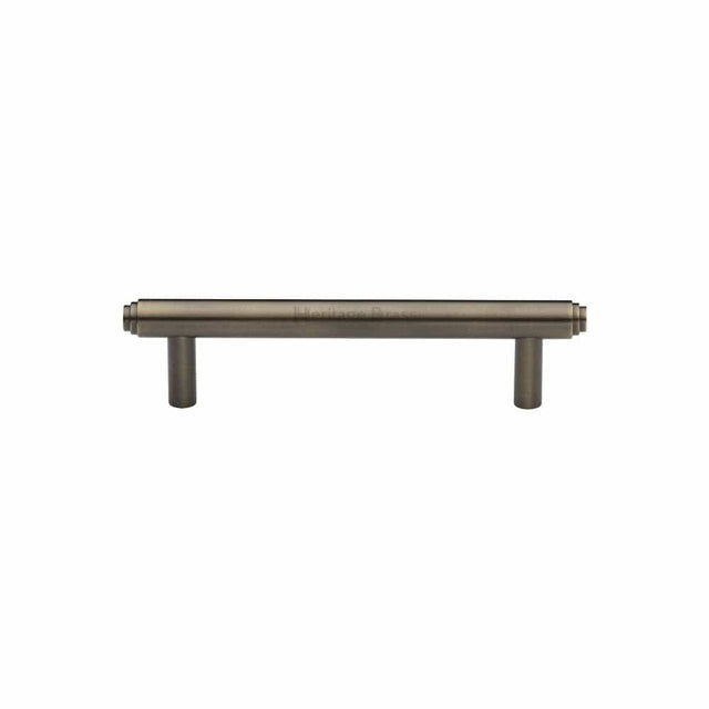 Heritage Brass Cabinet Hardware Antique Brass / Cabinet Pull Handles / 96mm c/c Heritage Brass - Cabinet Pull Stepped Design 96mm CTC Antique Brass Finish