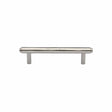 Heritage Brass Cabinet Hardware Polished Nickel / Cabinet Pull Handles / 96mm c/c Heritage Brass - Cabinet Pull Stepped Design 96mm CTC Polished Nickel Finish