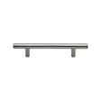 Heritage Brass Cabinet Hardware Polished Nickel / Cabinet Pull Handles / 101mm c/c Heritage Brass - Cabinet Pull T-Bar Design 101mm CTC Polished Nickel Finish