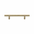 Heritage Brass Cabinet Hardware Satin Brass / Cabinet Pull Handles / 101mm c/c Heritage Brass - Cabinet Pull T-Bar Design 101mm CTC Satin Brass Finish