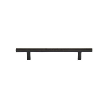 Heritage Brass Cabinet Hardware Matt Bronze / Cabinet Pull Handles / 128mm c/c Heritage Brass - Cabinet Pull T-Bar Design 128mm CTC Matt Bronze Finish
