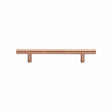 Heritage Brass Cabinet Hardware Satin Rose Gold / Cabinet Pull Handles / 128mm c/c Heritage Brass - Cabinet Pull T-Bar Design 128mm CTC Satin Rose Gold Finish