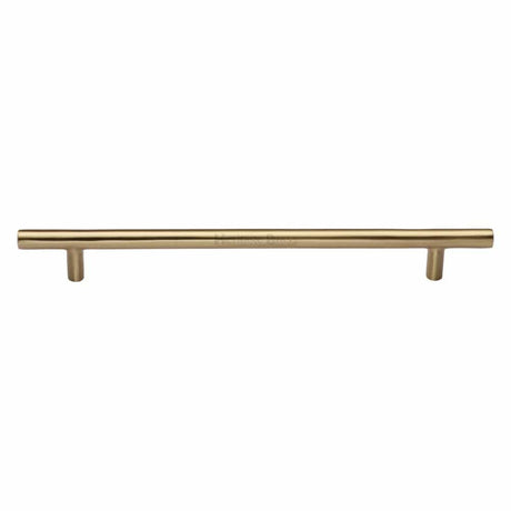 Heritage Brass Cabinet Hardware Satin Brass / Cabinet Pull Handles / 203mm c/c Heritage Brass - Cabinet Pull T-Bar Design 203mm CTC Satin Brass Finish