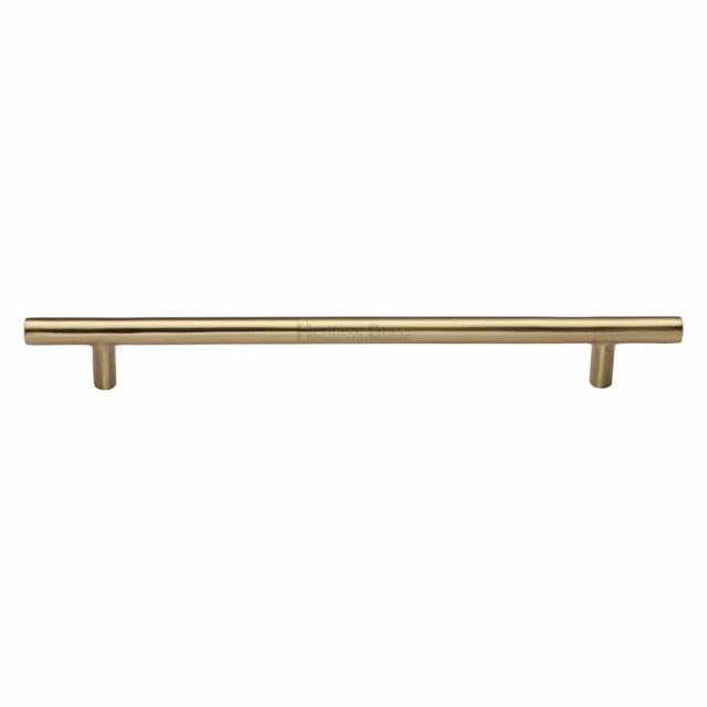 Heritage Brass Cabinet Hardware Satin Brass / Cabinet Pull Handles / 203mm c/c Heritage Brass - Cabinet Pull T-Bar Design 203mm CTC Satin Brass Finish