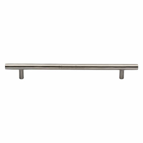 Heritage Brass Cabinet Hardware Satin Nickel / Cabinet Pull Handles / 203mm c/c Heritage Brass - Cabinet Pull T-Bar Design 203mm CTC Satin Nickel Finish