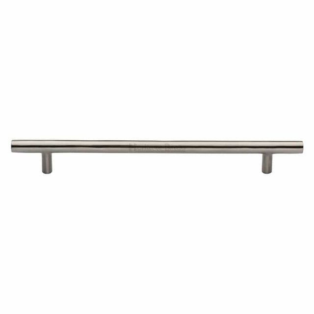 Heritage Brass Cabinet Hardware Satin Nickel / Cabinet Pull Handles / 203mm c/c Heritage Brass - Cabinet Pull T-Bar Design 203mm CTC Satin Nickel Finish