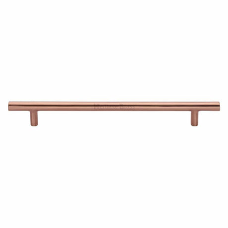 Heritage Brass Cabinet Hardware Satin Rose Gold / Cabinet Pull Handles / 203mm c/c Heritage Brass - Cabinet Pull T-Bar Design 203mm CTC Satin Rose Gold Finish